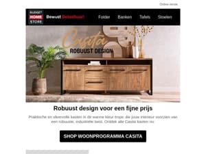 Robuust design voor een fijne prijs