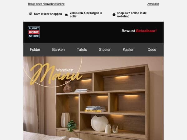 Modern design voor een leuke prijs 😍