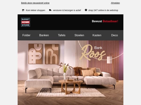 Populaire banken voor ultiem relaxen 🛋️