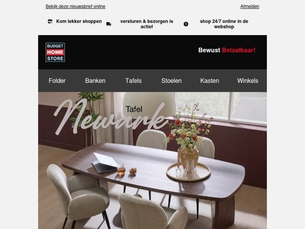 Stoelendans bij Budget Home Store 🪑
