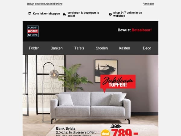 Jubileumtoppers voor een zachte prijs! 😍
