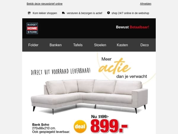Meer korting dan je verwacht...