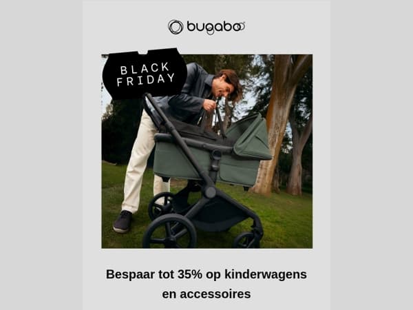 Ontvang deze Black Friday 35% korting
