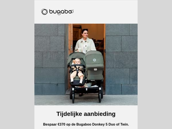Bespaar €370 | Bugaboo Donkey 5