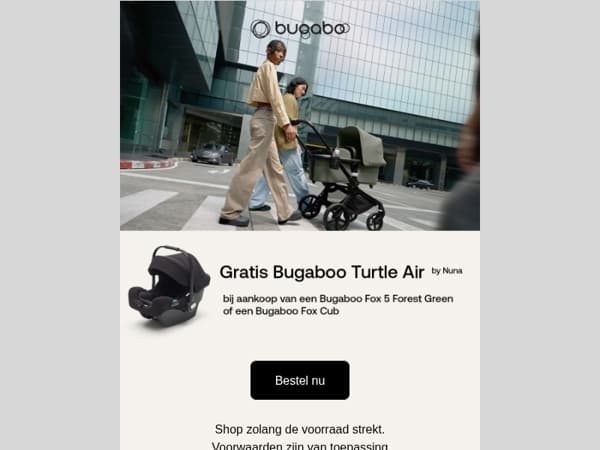 Gratis Bugaboo Turtle Air by Nuna