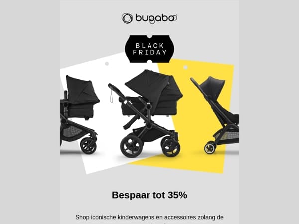 Black Friday is begonnen, bespaar tot wel 35%