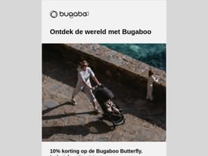 10% korting op de Bugaboo Butterfly | Shop nu