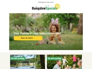 Boek voor deze Pasen een vakantiehuisje!