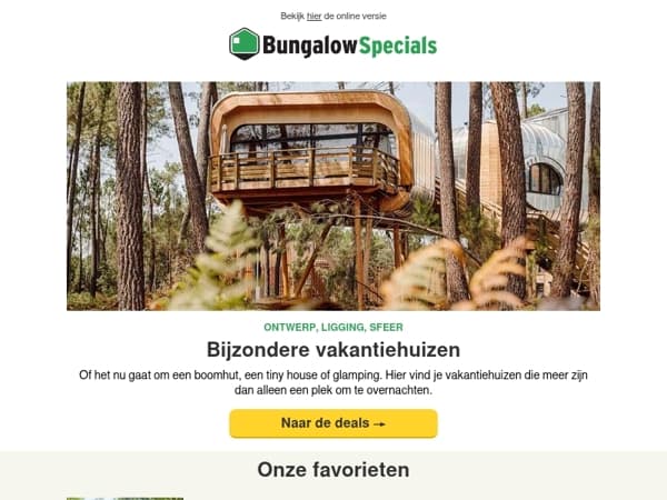 Bijzondere vakantiehuizen: even wat anders!