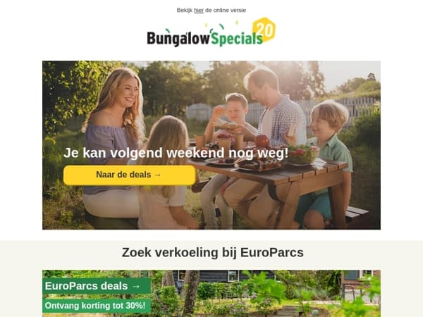 Volgend weekend wordt het 28 graden!