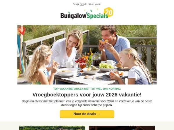 Boek nu voor volgend jaar!