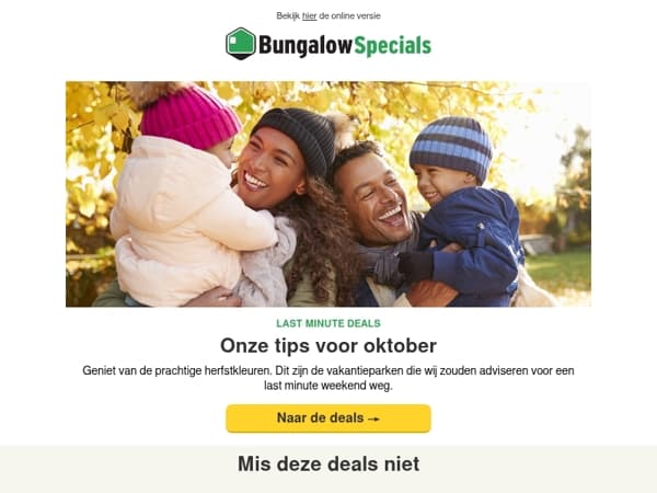 Onze tips voor oktober