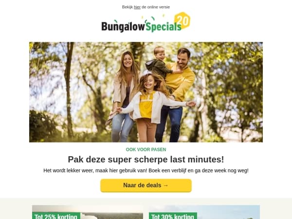 Scherpe last minutes voor jouw vakantie!