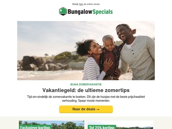 Deze vakanties kun je nú boeken!