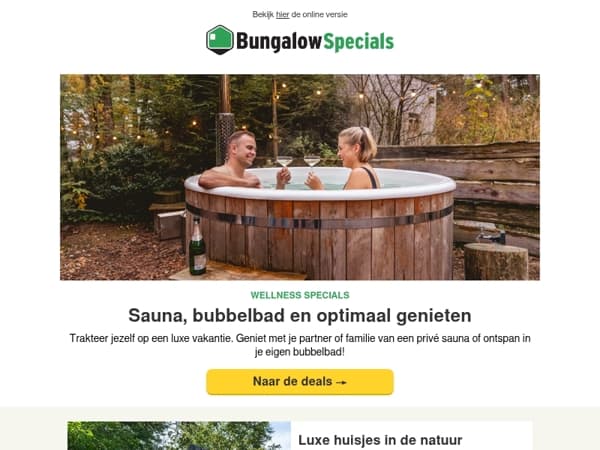 Exclusieve Wellness Specials voor jou