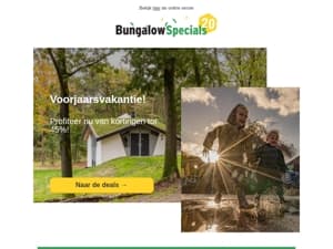 Krijg hoge korting op jouw voorjaarsvakantie!