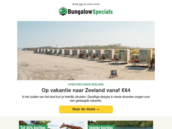 Vanaf €64 naar de Zeeuwse kust!