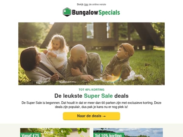 Meer dan 60 topdeals voor jou!