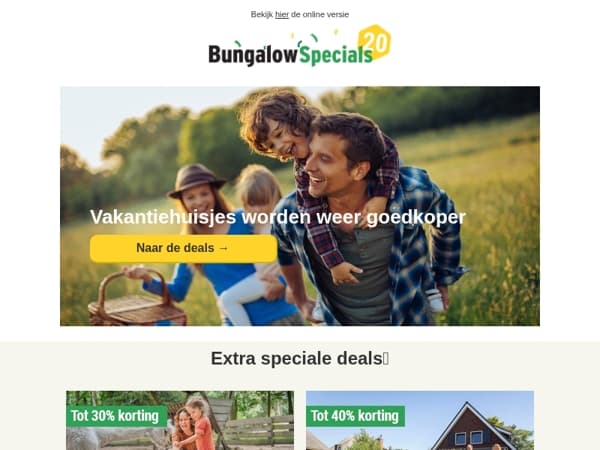 Je kunt nu goedkoop weg!