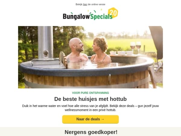 Dit zijn de beste huisjes met hottub