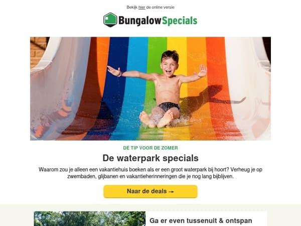De beste waterparken voor deze zomer 💦