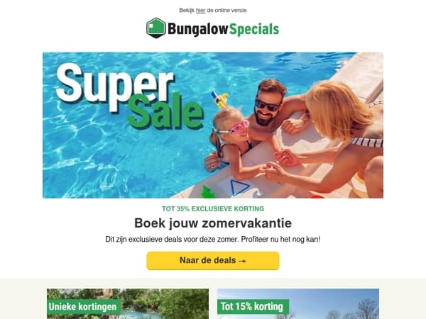 De Super Sale is er nog!