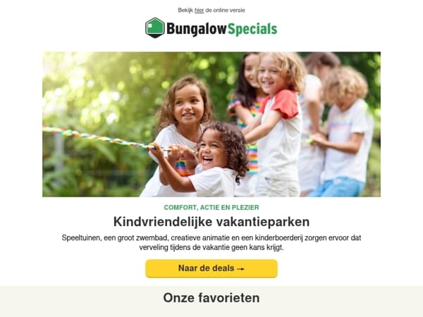 Gezinnen genieten op deze vakantieparken 👀