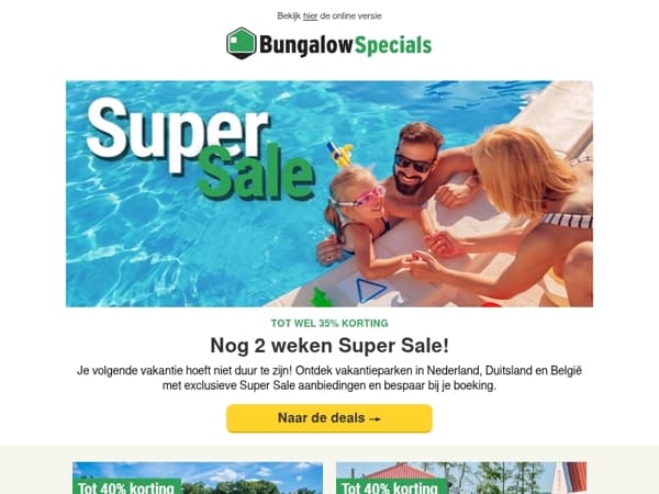 De Super Sale stopt over 14 dagen 📢