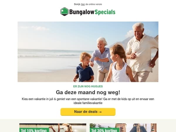 3 nachten weg in juli v.a. €232