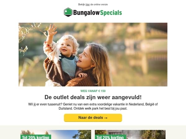 Al vanaf €150 op vakantie