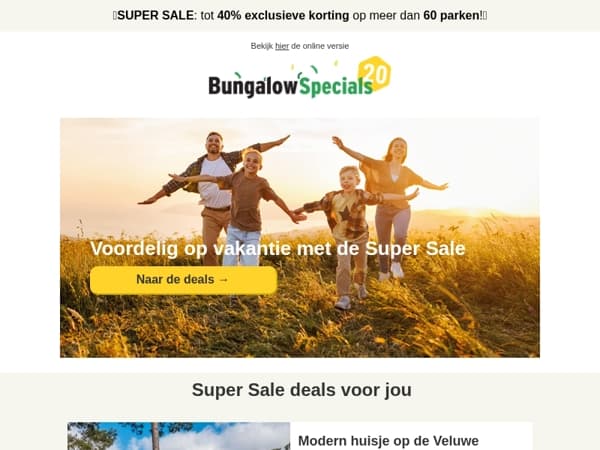 Je Super Sale deals wachten op je!