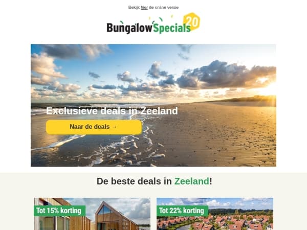 Jouw zomerdroom aan zee begint hier