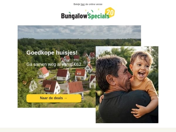 Ga al vanaf €62 op vakantie!