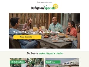 Goedkope huisjes voor de Meivakantie