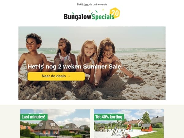 Snel & voordelig: kies een last minute zomer!