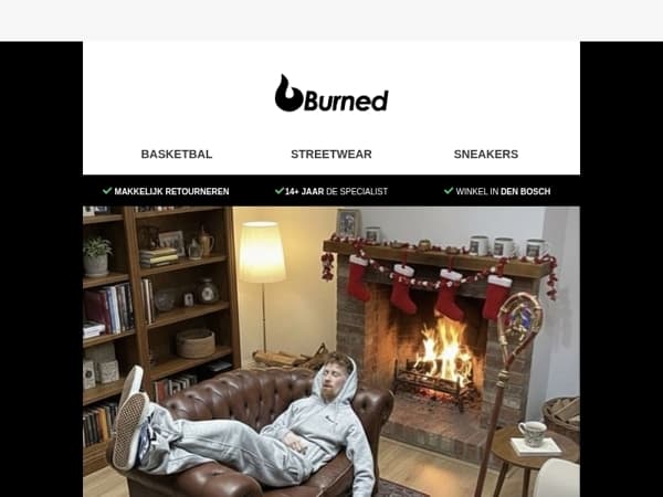 Comfy en warm tijdens Sinterklaasavond 🎁.