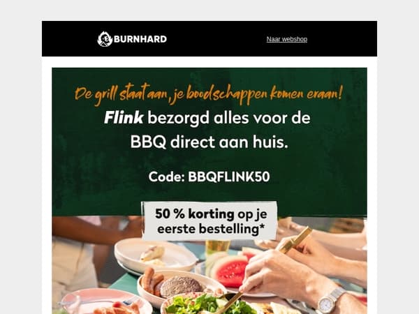 🔔 Ding Dong! Grill aan, Flink bezorgd!