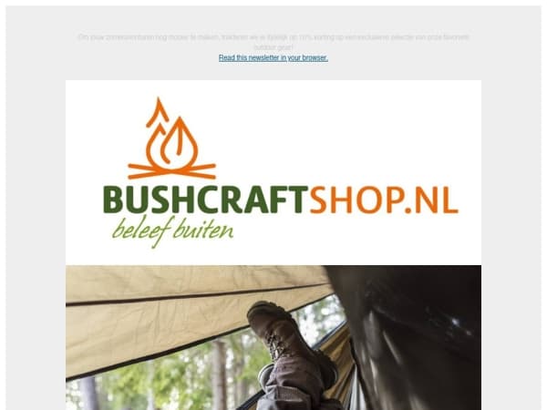 ☀️ Bereid je voor op het buitenleven met onze Summer Sale!