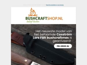 Het nieuwste Lars Fält Bushcraftmes (2025) - Nu te pre-orderen!