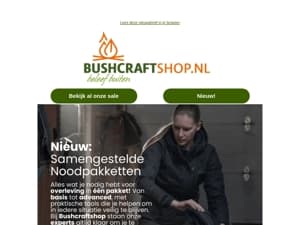 Nieuw! Samengestelde Noodpakketten