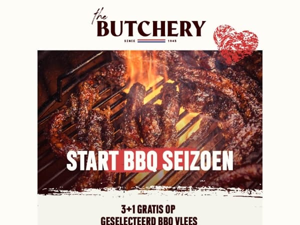 3 + 1 gratis op BBQ Bestsellers!