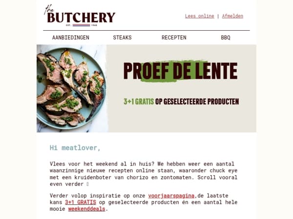 Ons nieuwe lente acties gezien? ☀️