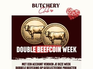 Spaar nu dubbele Beefcoins 🔥