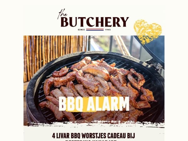 BBQ Alarm! ⏰ Gratis Braadworstjes
