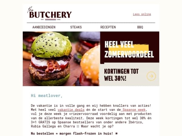 Pak nu je vakantie voordeel! ☀️