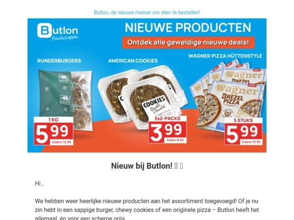 Nieuwe producten voor een topprijs!🤑