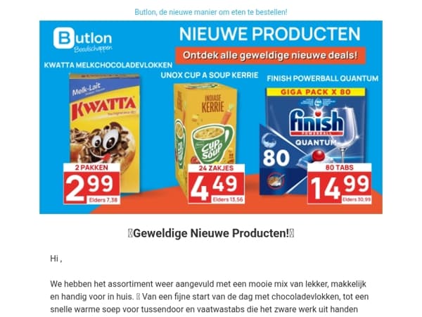 Hey , check deze nieuwe producten!🆕