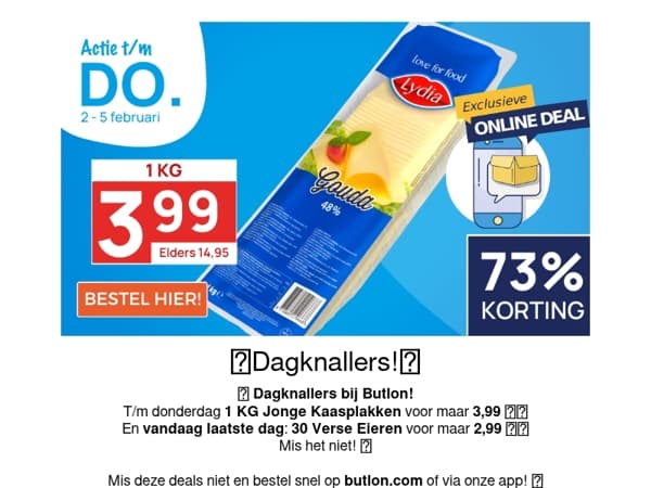 1KG Kaasplakken voor maar 3,99🧀