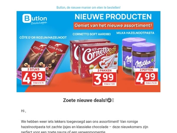 Heerlijke nieuwe producten!🆕