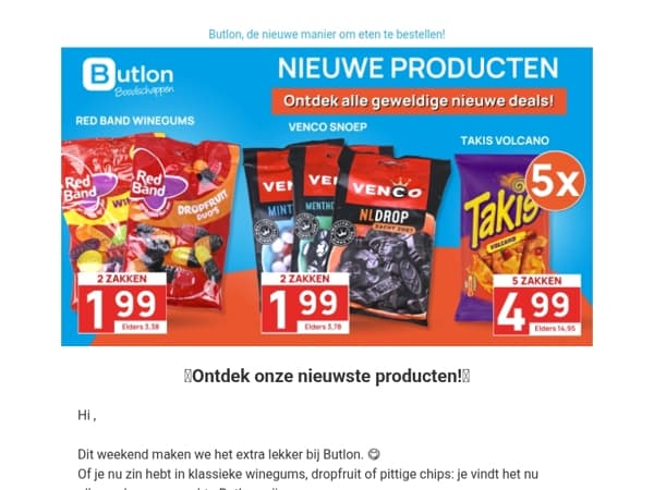 Nieuw bij Butlon!😍